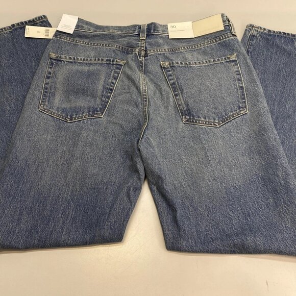 NEW CITIZENS OF HUMANITY Women’s Babylonia Relaxed Straight Jeans Blue Size 30 - Picture 8 of 12
